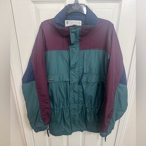 Vintage Columbia Gizzmo Multicolored Winter Jacket